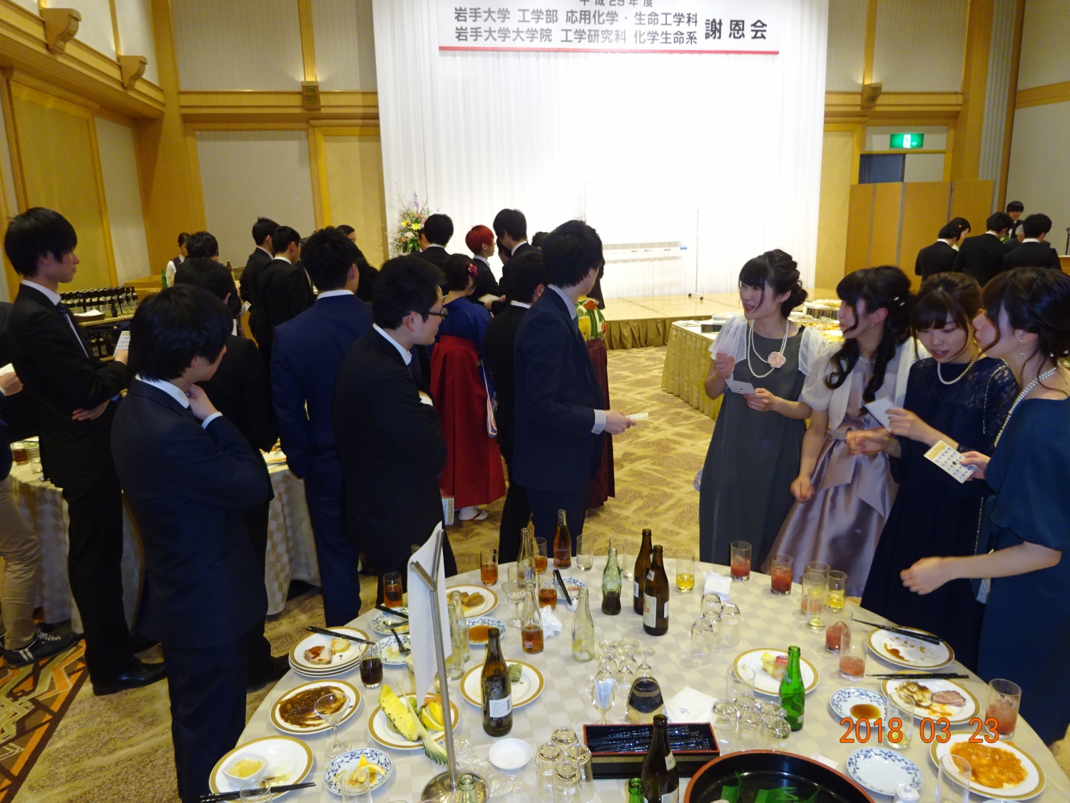 ビンゴ大会直前!ソワソワしています